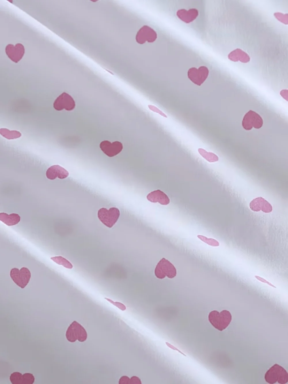 New INK+IVY Kids Full Sheet Set - Pink Hearts